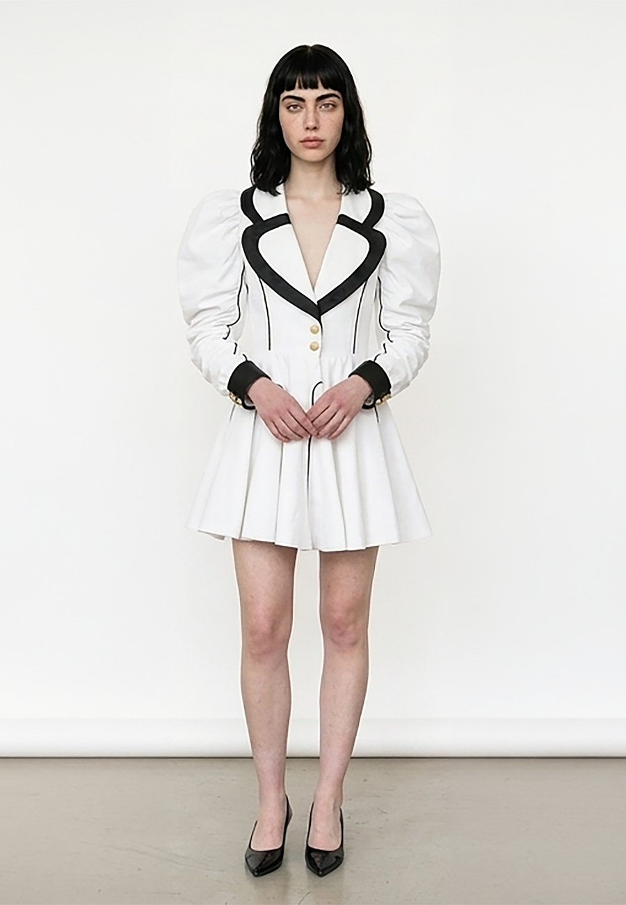 Vestido Midi White Lirio