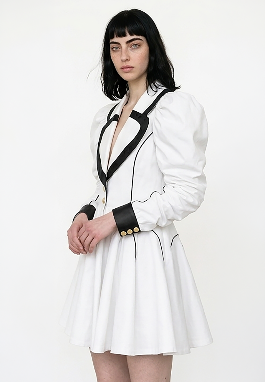 Vestido Midi White Lirio