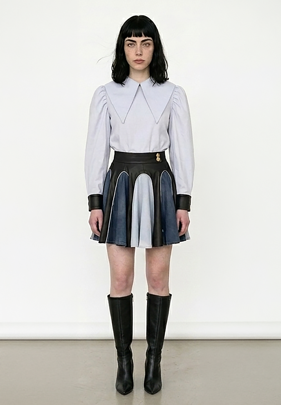 Falda Rotonda Denim
