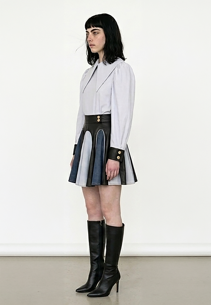 Falda Rotonda Denim